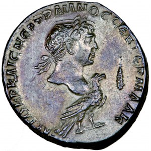 Cesarstwo Rzymskie, Trajan, tetradrachma, 103-111, men. Antiochia