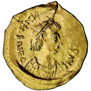 Bizancjum, Justynian I, tremissis, 527-565, men. Konstantynopol