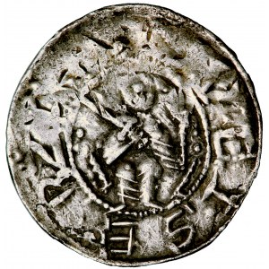 Polska, Bolesław III Krzywousty, denar, ok. 1107-1113, men. Kraków