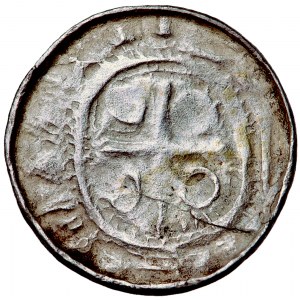 Polska (?), denar krzyżowy typu krzyż prosty, ok. 1065-1100