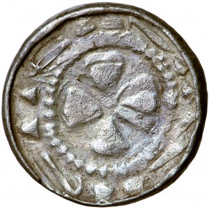 Polska (?), denar krzyżowy typu krzyż prosty, ok. 1065-1100