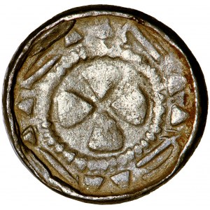 Polska (?), denar krzyżowy typu krzyż prosty, ok. 1065-1100