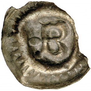 Śląsk, Księstwo Wrocławskie, Bolesław III, parwus brakteatowy z lat 1305-1309