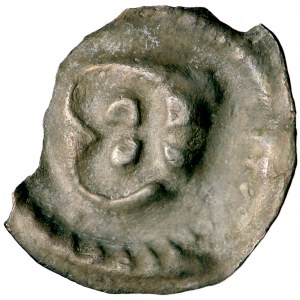 Śląsk, Księstwo Wrocławskie, Bolesław III, parwus brakteatowy z lat 1305-1309