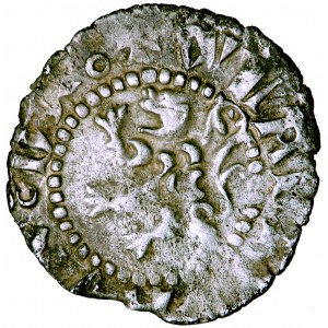 Polska, Władysław Opolczyk, Ruś Czerwona, grosz (groszyk), 1376, men. Lwów
