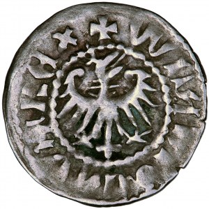 Polska, Władysław II Jagiełło, Ruś Czerwona, grosz (grosik), 1388-1394, men. Lwów
