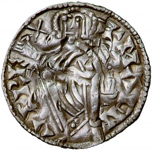 Denmark, Svend Estridsen, denarius (penning), 1047-1075, men. Lund, minter Karl