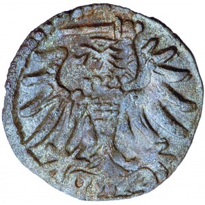 Polska, Zygmunt August, Gdańsk, pieniążek (denar), 1550, men. Gdańsk