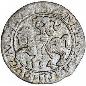 Litwa, Zygmunt August, półgroszek, 1554, men. Wilno