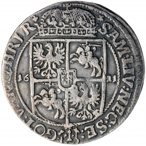 Polska, Zygmunt III, Korona, ort, 1621, men. Bydgoszcz
