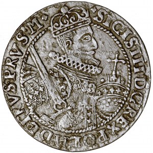 Polska, Zygmunt III, Korona, ort, 1622, men. Bydgoszcz