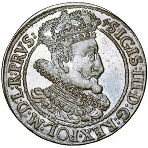 Polska, Zygmunt III, Gdańsk, ort, 1615, men. Gdańsk