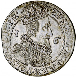 Polska, Zygmunt III, Gdańsk, ort, 1624, men. Gdańsk