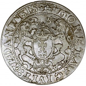 Polska, Zygmunt III, Gdańsk, ort, 1625, men. Gdańsk