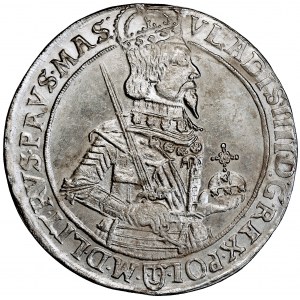 Polska, Władysław IV, Korona, talar, 1633, men. Bydgoszcz, Jakub Jakobson