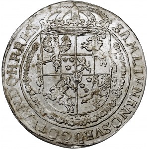 Polska, Władysław IV, Korona, talar, 1633, men. Bydgoszcz, Jakub Jakobson