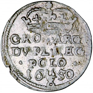 Polska, Jan Kazimierz, Korona, dwugrosz, 1650, men. Wschowa