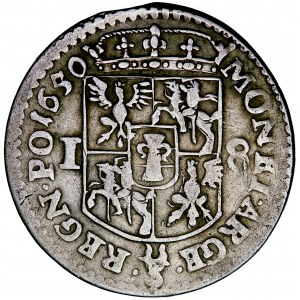 Polska, Jan Kazimierz, Korona, ort, 1650, men. Wschowa
