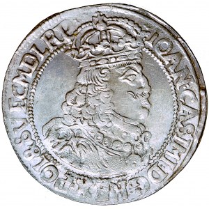 Polska, Jan Kazimierz, Korona, ort, 1659, men. Poznań