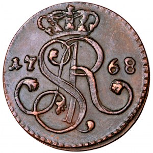 Polska, Stanisław August, grosz, 1768, men. Kraków