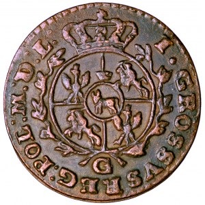 Polska, Stanisław August, grosz, 1768, men. Kraków