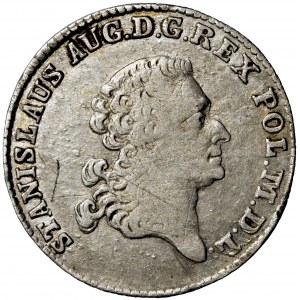 Polska, Stanisław August, złoty, 1771, men. Warszawa, Justyn Schröder