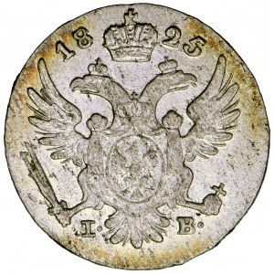 Polska, Królestwo kongresowe, Aleksander I, 5 groszy, 1825, men. Warszawa, Jakub Benicke