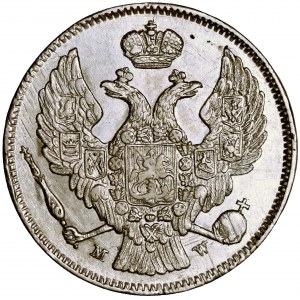 Polska, Mikołaj I, 30 kop = 2 zł, 1835, men. Warszawa
