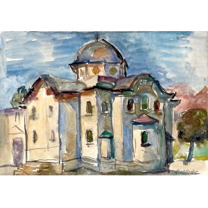 Irena Knothe (1904-1986), Kostel v Bulharsku, 1967