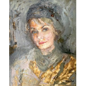 Irena Knothe (1904-1986), Portrait of Maria, 1960s.