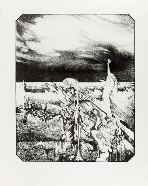 Edward Habdas (1939-2019), Allegory of Life, 1972
