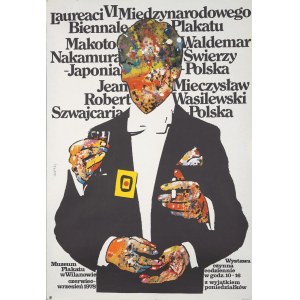 Waldemar Swierzy (1931-2013), laureát 6. mezinárodního bienále plakátu, 1978