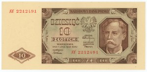 10 złotych 1948 - seria AY