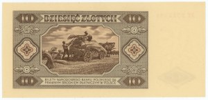 10 zlotých 1948 - séria AY