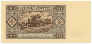 10 złotych 1948 - seria AY