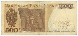 500 złotych 1976 - seria AU