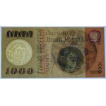 1.000 złotych 1965 - seria F - PMG 64