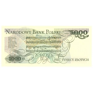 5.000 zloty 1982 - Serie A 1000255