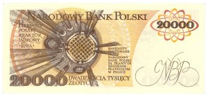 20,000 zloty 1989 - series A