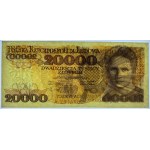 20.000 Zloty 1989 - Serie A