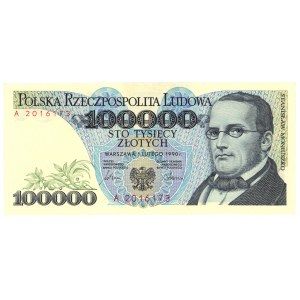 PLN 100.000 1990 - Serie A