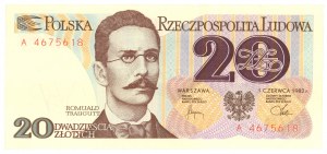 20 Zloty 1982 - Serie A