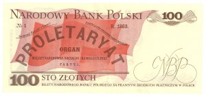 100 złotych 1976 - seria CL