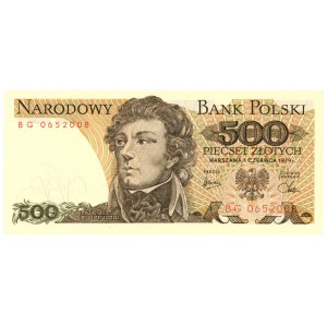 500 złotych 1979 - seria BG