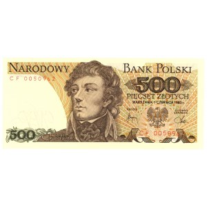 500 złotych 1982 - seria CF