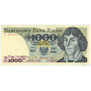 1.000 złotych 1975 - seria D