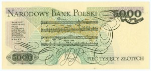 5.000 zloty 1982 - Serie CL