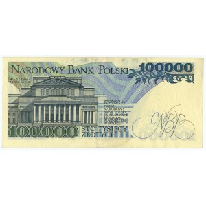 100.000 złotych 1990 - seria BG