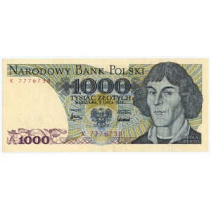 1 000 PLN 1975 - řada K