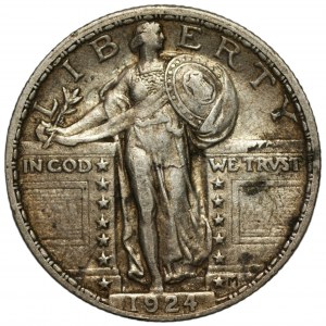 USA - 25 Cents 1924 Philadelphia